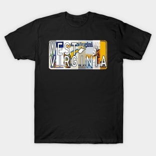 West Virginia License Plates T-Shirt